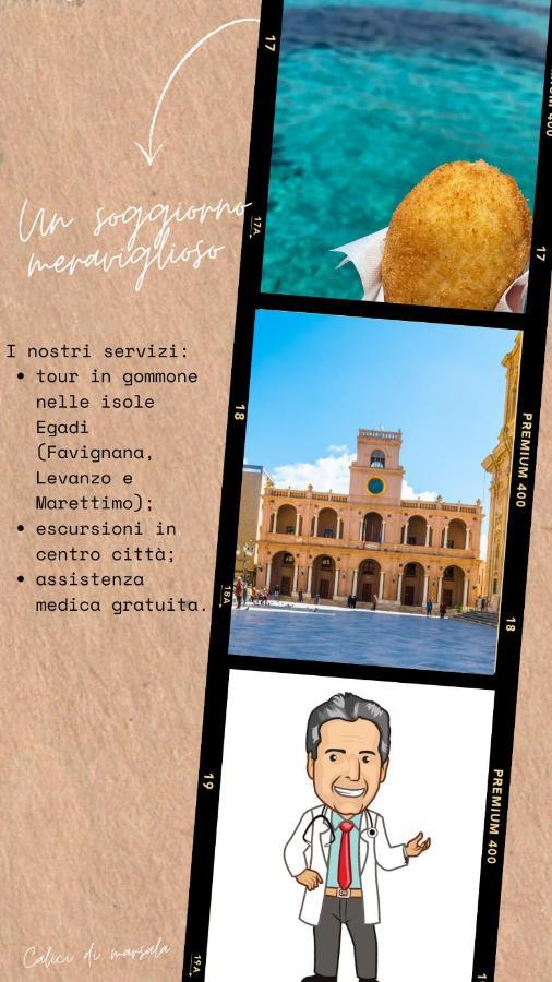 Calici Di Marsala - Via Roma 73 Lägenhet Exteriör bild